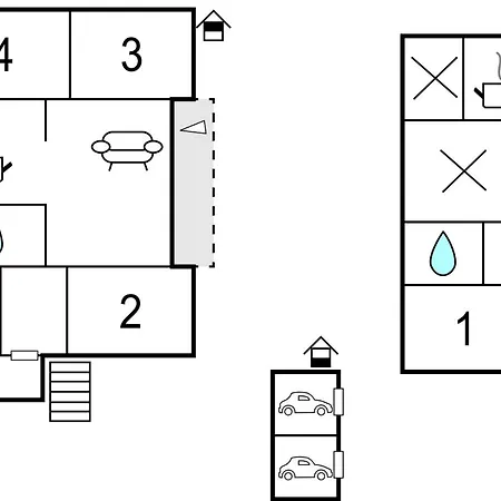 Σπίτι διακοπών Four-bedroom In Lisicic *